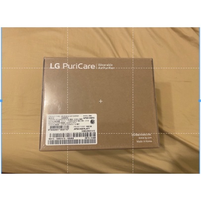 [限yo6888]全新未拆封 LG 電子口罩 PuriCare AP551ABFA(黑色)