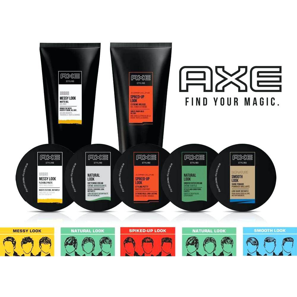 現貨axe 自然休閒風髮油hair Cream 頭髮美髮造型加拿大寄回c E美加代購 蝦皮購物