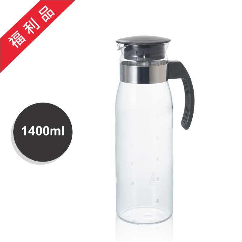 福利品日本 HARIO 耐熱冷水壺-1400ml (RPLN-14CGR)