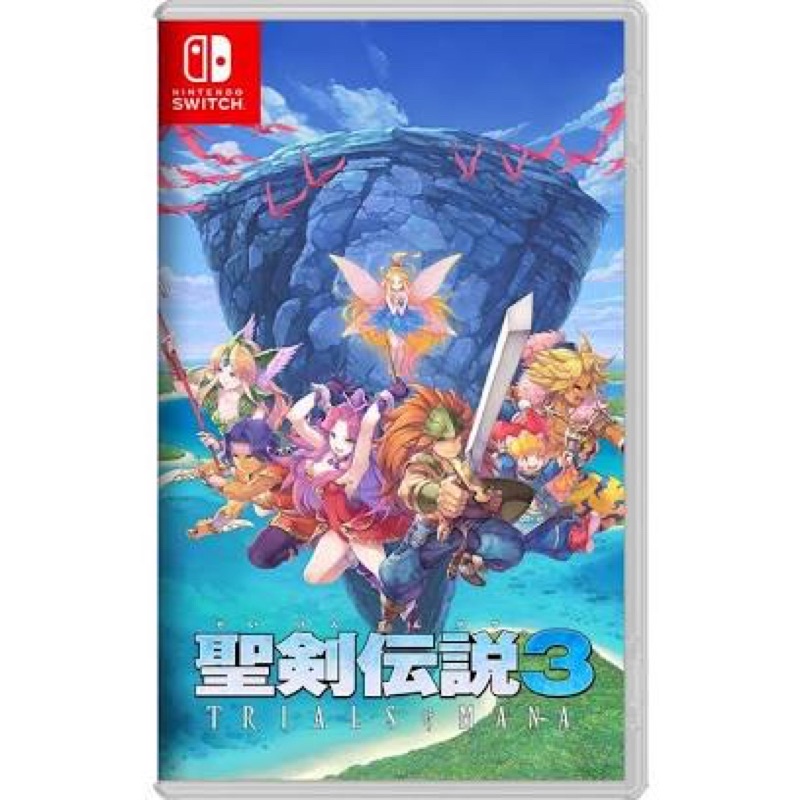 【瑞比Rabbit電玩】switch『聖劍傳說3』實體遊戲片，盒裝完整，可正常遊玩，歡迎下單