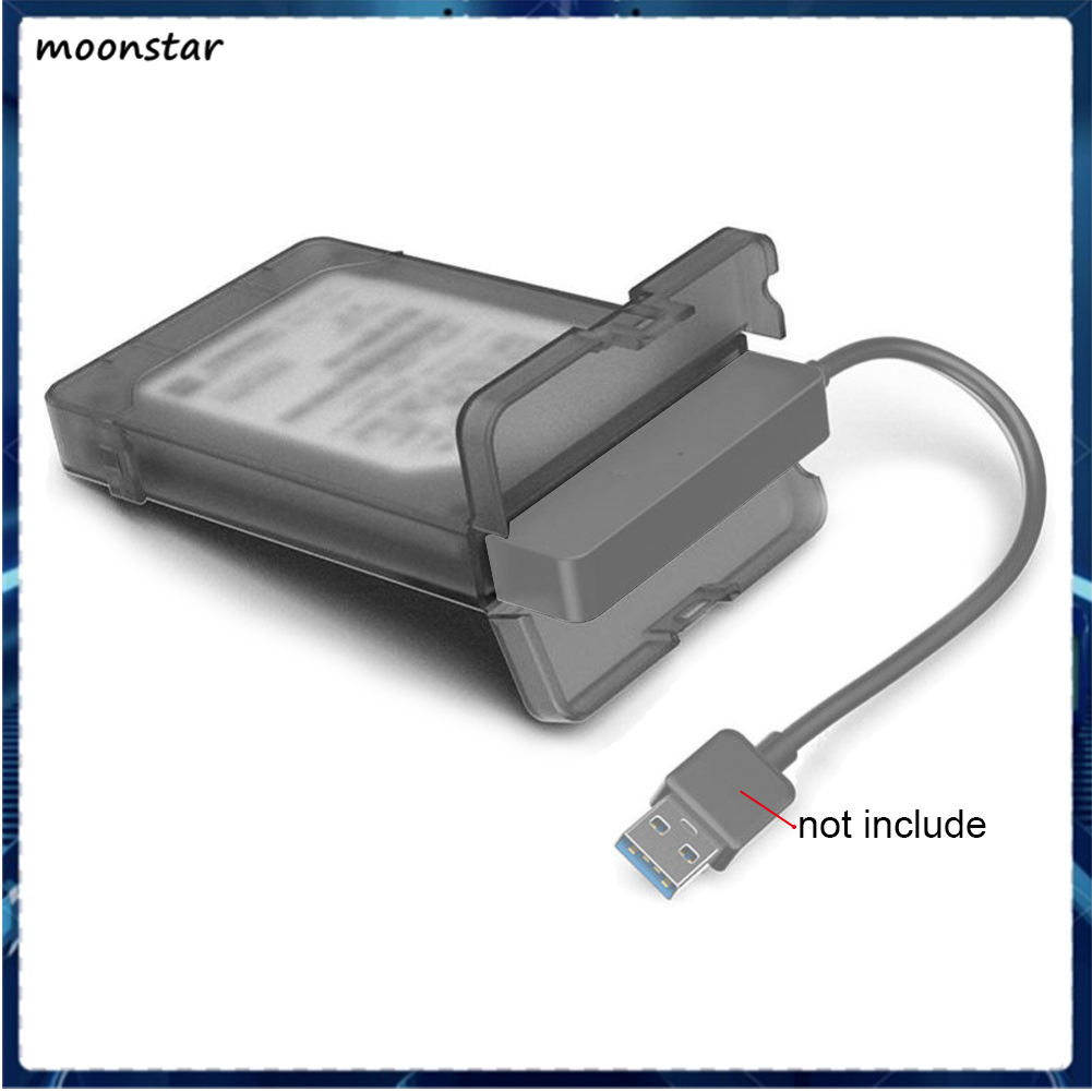 Ms USB 3.0 SATA III 硬盤外殼保護殼蓋適用於 2.5 英寸 HDD SSD