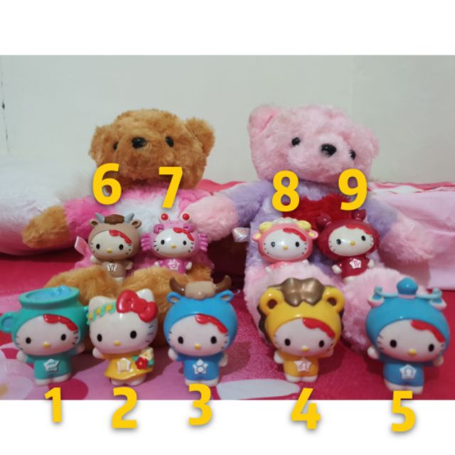 星座Hello Kitty公仔/拉拉熊和小雞娃娃/娃娃