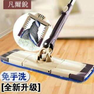 輕鬆購--第二代擠擰式乾濕兩用拖把替換布