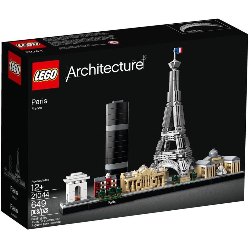 木木玩具 樂高 LEGO 21044 建築系列 巴黎 PARIS 全新未拆封