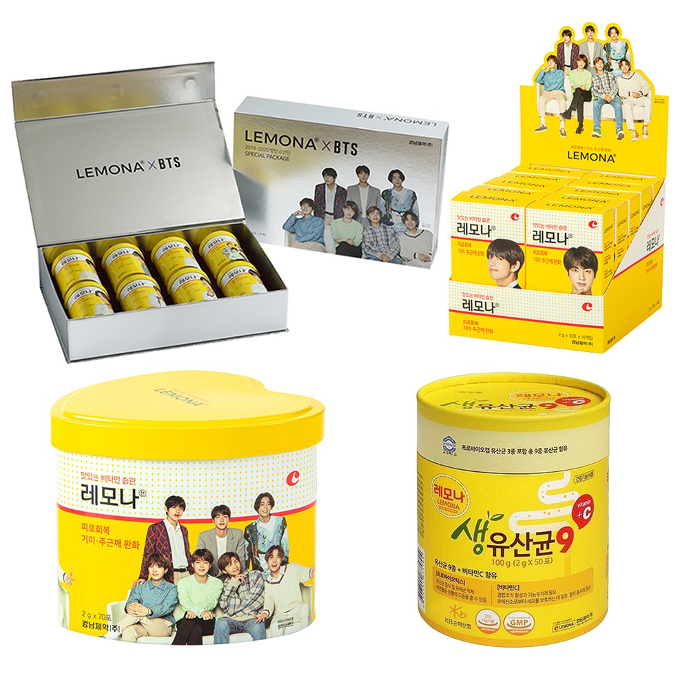 BTS Lemona Vitamin C Drink Set 蝦皮購物
