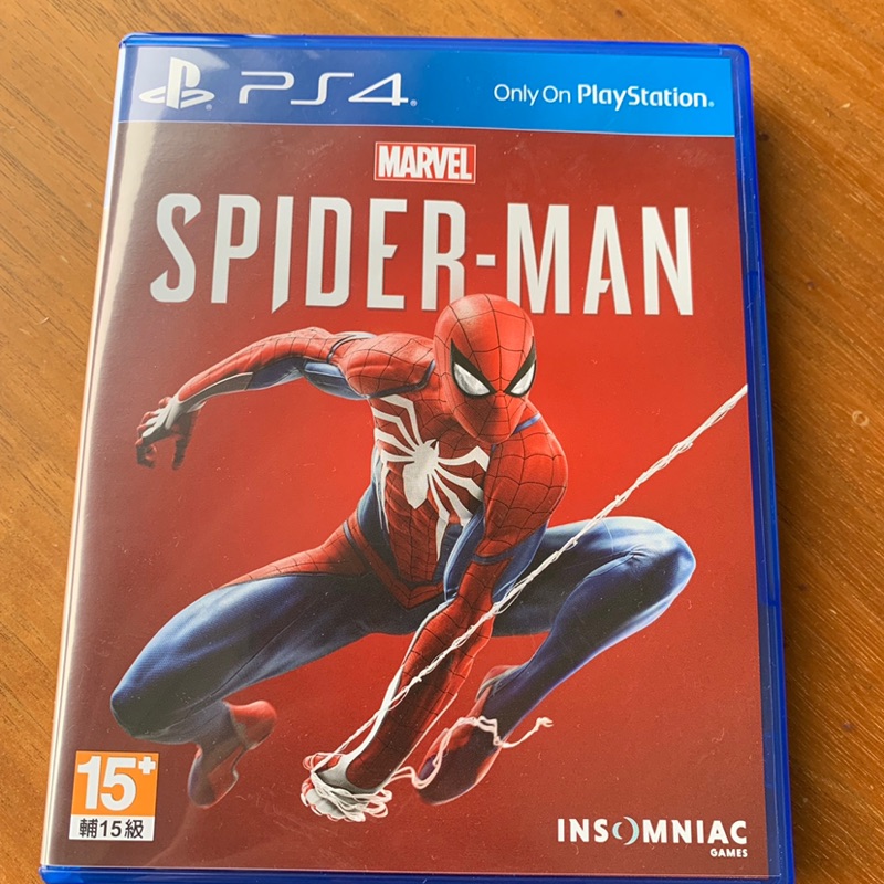 PS4 漫威蜘蛛人 遊戲光碟片