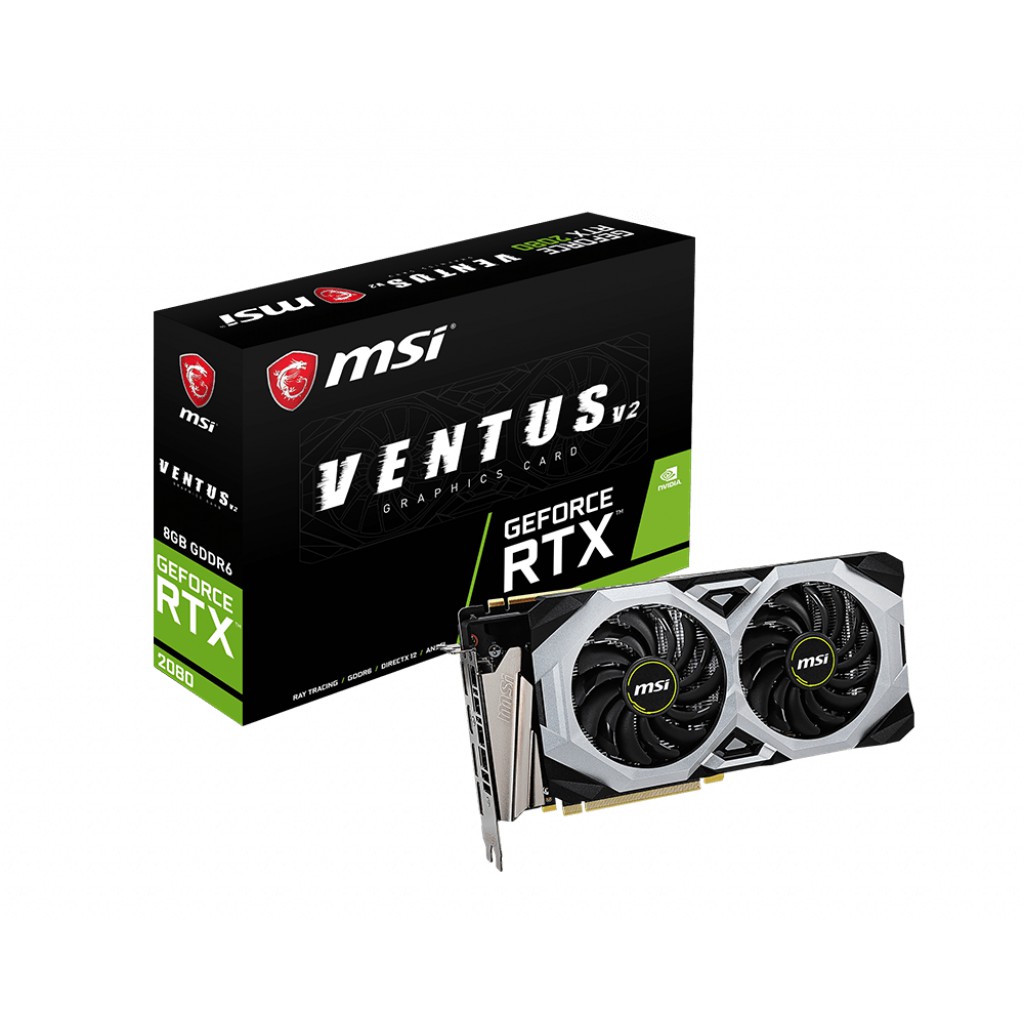 【買一送一】  MSI 微星 RTX2080 VENTUS 8G V2 顯示卡 隨機送百元小禮