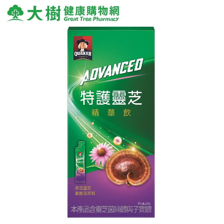 桂格 ADVANCED特護靈芝精華飲 15mlx2包/盒 大樹