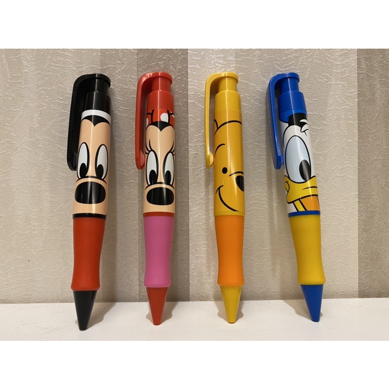 Disney 東京迪士尼 正版 米奇 米妮 小熊維尼 唐老鴨 胖胖筆 原子筆