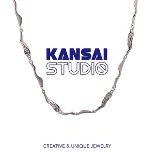 KANSAI新款綢帶裝飾項鍊歐美嘻哈ins簡約冷淡風潮流個性小眾飾品