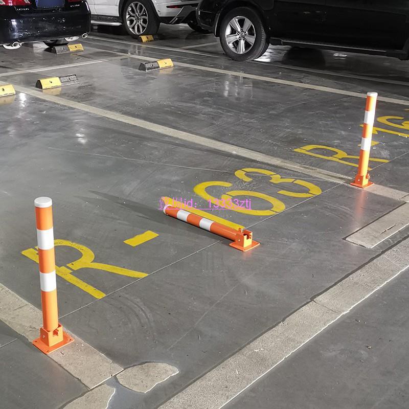 桃園良辰 地鎖車位鎖加厚抗壓警示柱活動路樁停車位占位鎖車庫擋車立柱地鎖車位鎖停車位必備 蝦皮購物