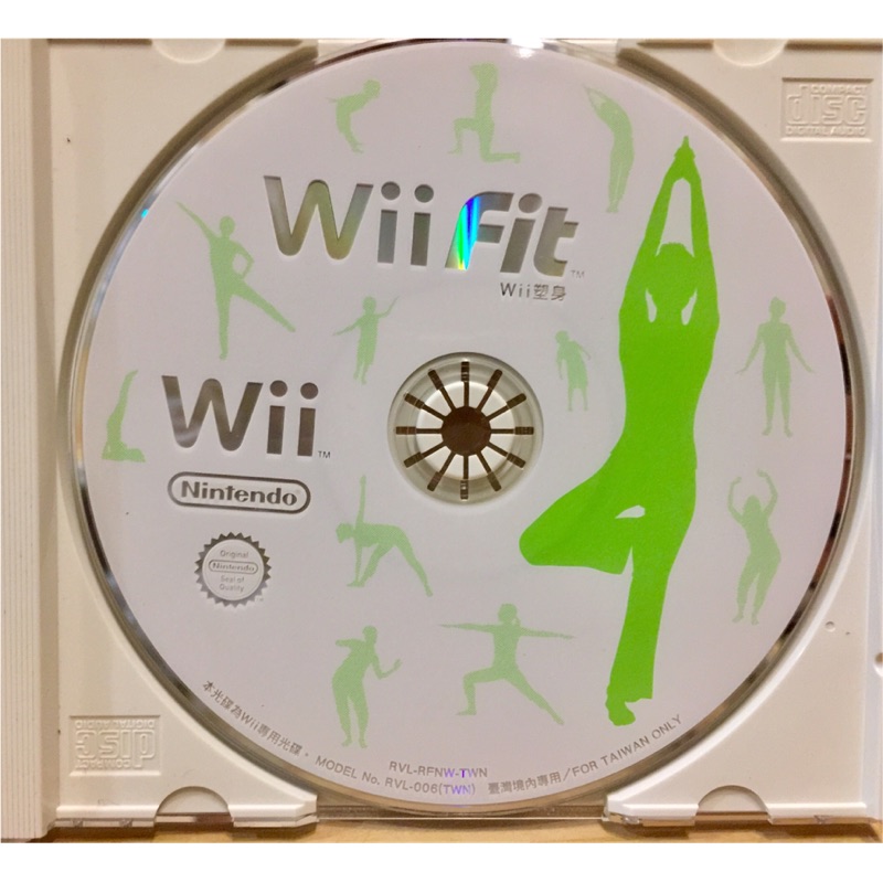 Wii fit 中文版 塑身遊戲 正版 原廠主機用 需平衡板