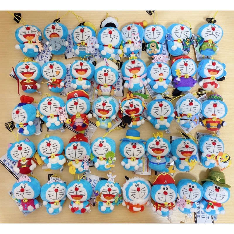 日本景品 正版 全新 日版 哆啦A夢 小叮噹 DORAEMON 50周年紀念套組 namco限定 玩偶 娃娃