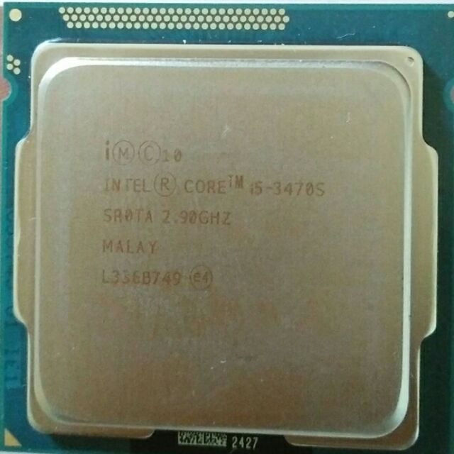 Intel 4-core i5-3470s CPU 9.9成新