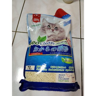 Eco Clean艾可 環保豆腐貓砂7L 原味