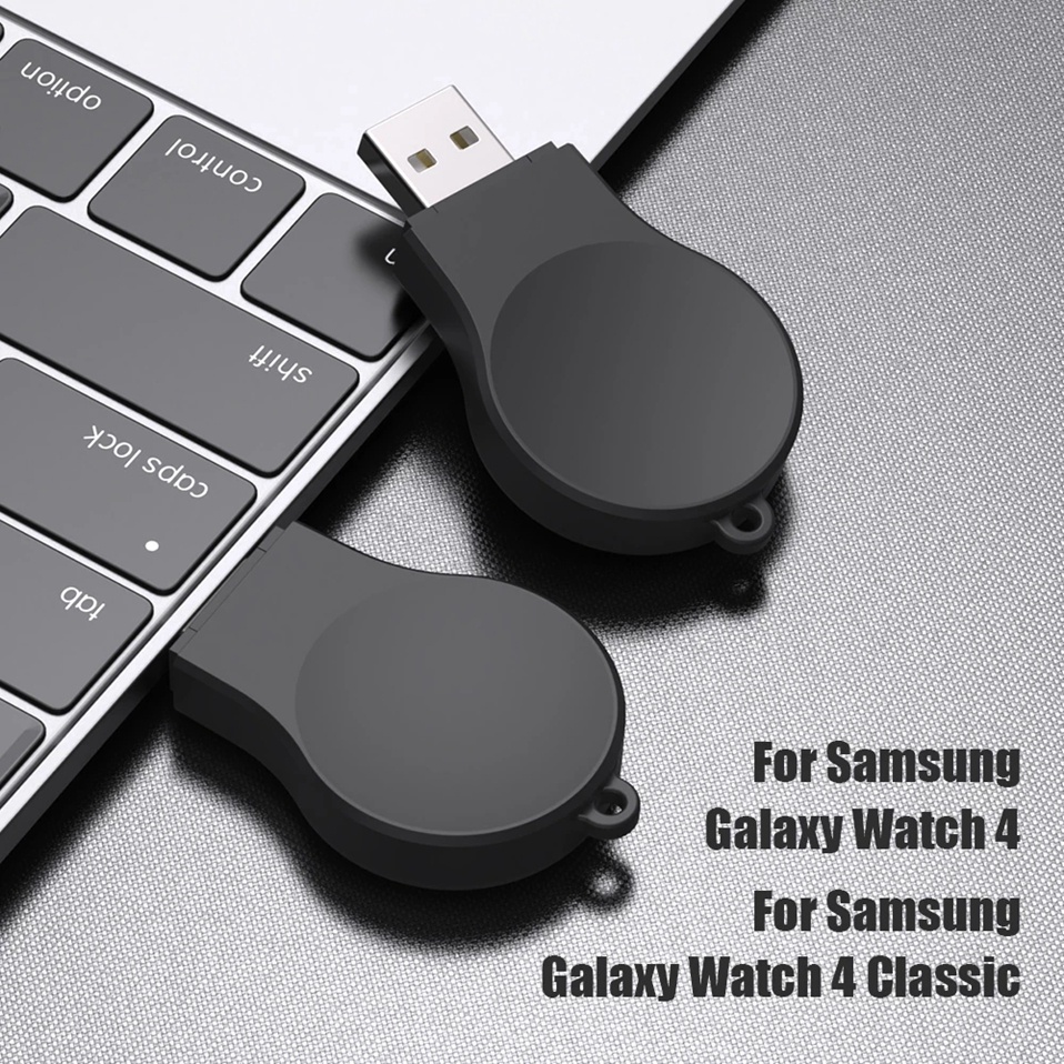 三星Galaxy Watch 4 /4 Classic手錶USB便攜式充電器40/44/42/46mm磁吸 