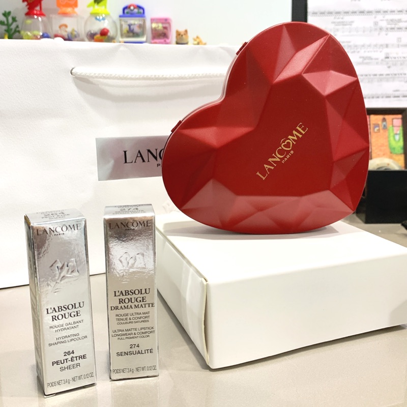 ‼️即期品特價Lancome 蘭蔻 絕對完美迷霧唇膏274奶茶色/264鬼怪色/愛心禮盒