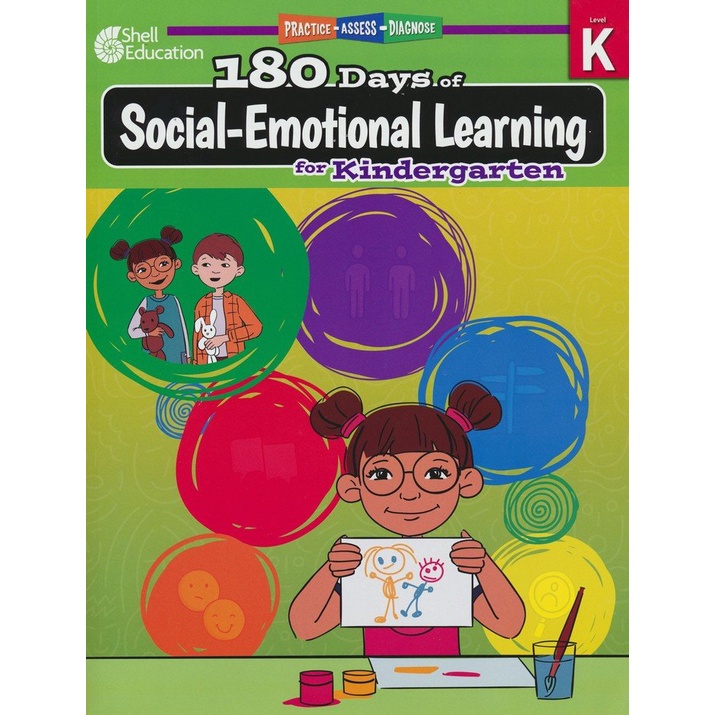 180 Days of Social-Emotional Learning for Kindergarten: Practice, Assess, Diagnose