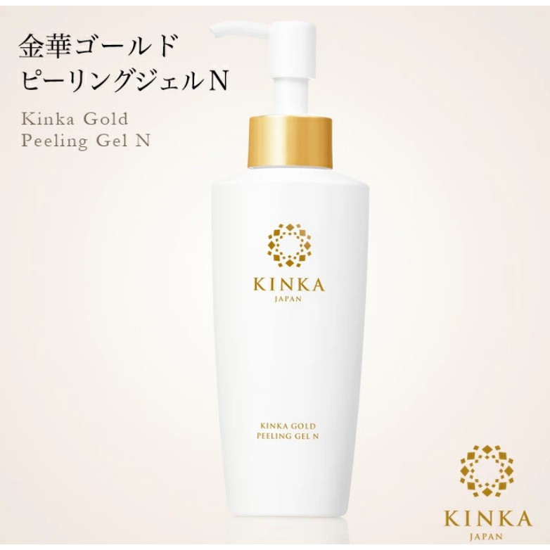 日本製 KINKA 金華 金箔 去角質 凝膠 120ml 日本貴婦級品牌