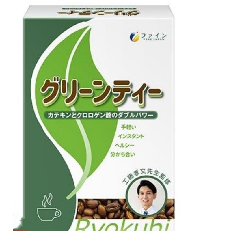 【贊哥小舖👍】-日本Fine綠茶咖啡速孅飲