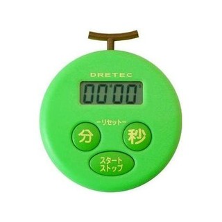 一鑫餐具【日本DRETEC多利科 哈密瓜計時器T-168GN】電子計時器非TANITA