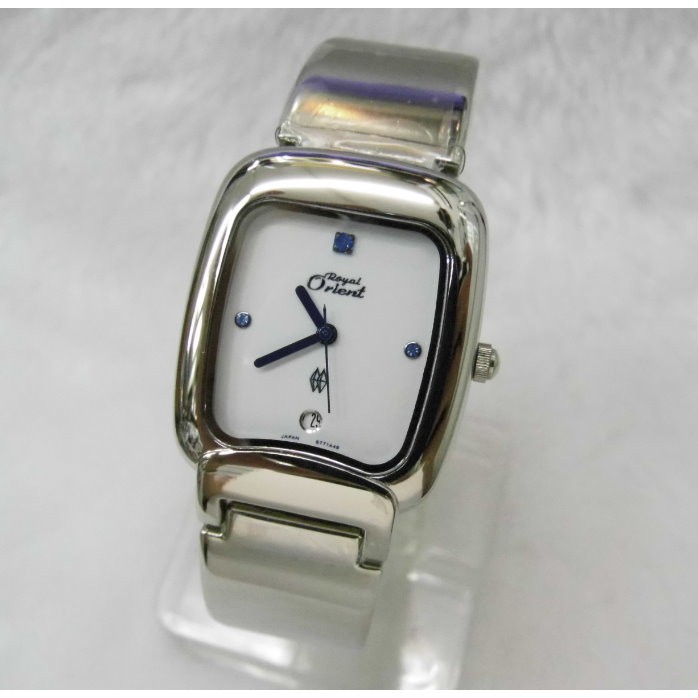 【 幸福媽咪 】ORIENT 日本 東方錶 公司貨 水晶不刮傷鏡面 手鍊造型女錶 S771A49S