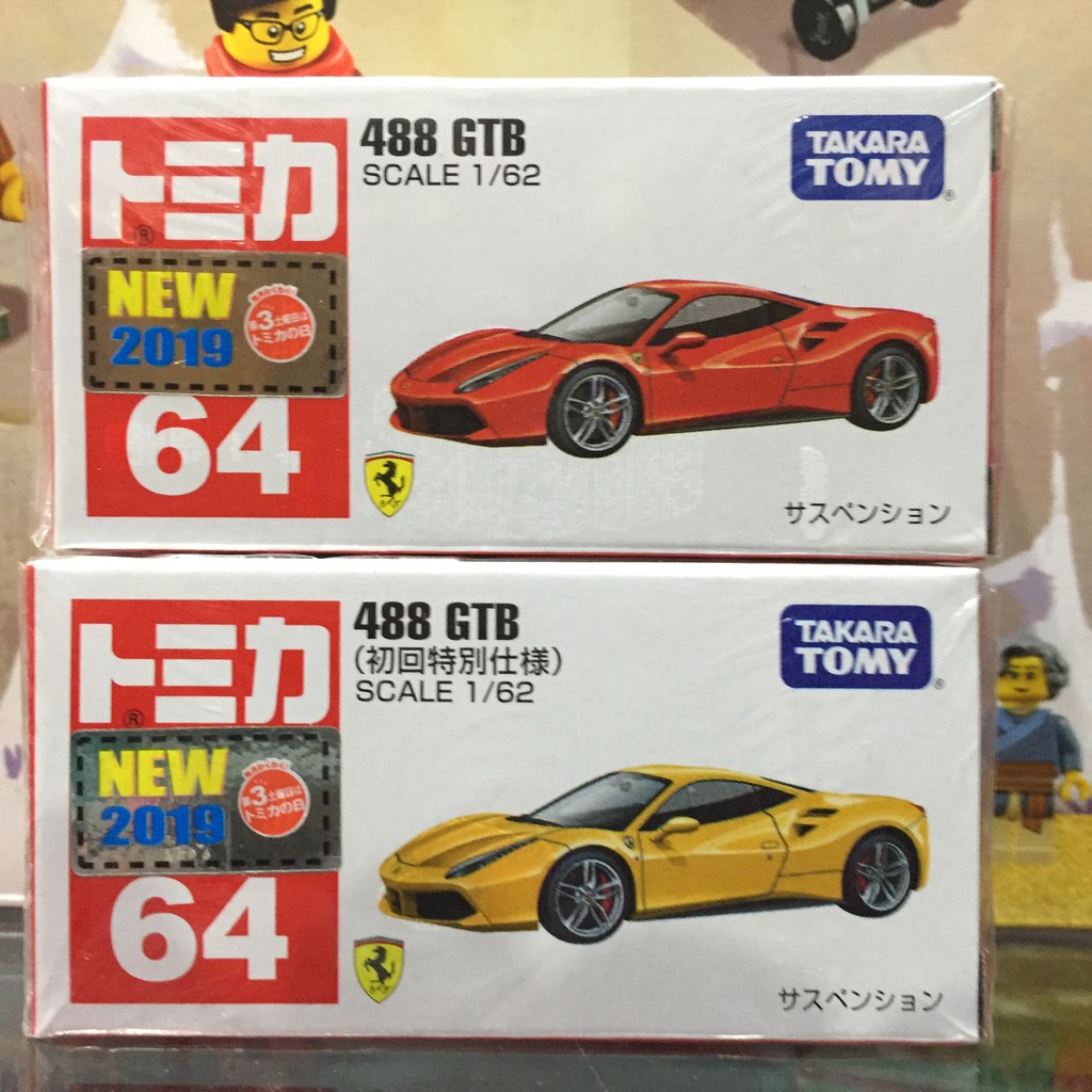 【周周GO】 TOMICA 64 法拉利 488GTB 多美小汽車 FERRARI 跑車 賽車