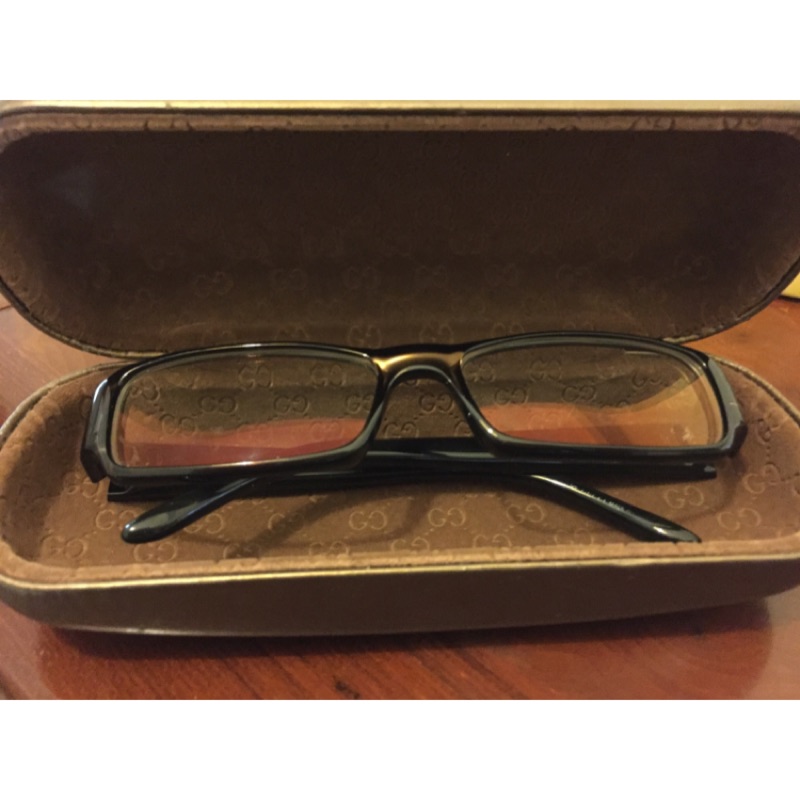 Gucci 粗框眼鏡 含眼鏡盒