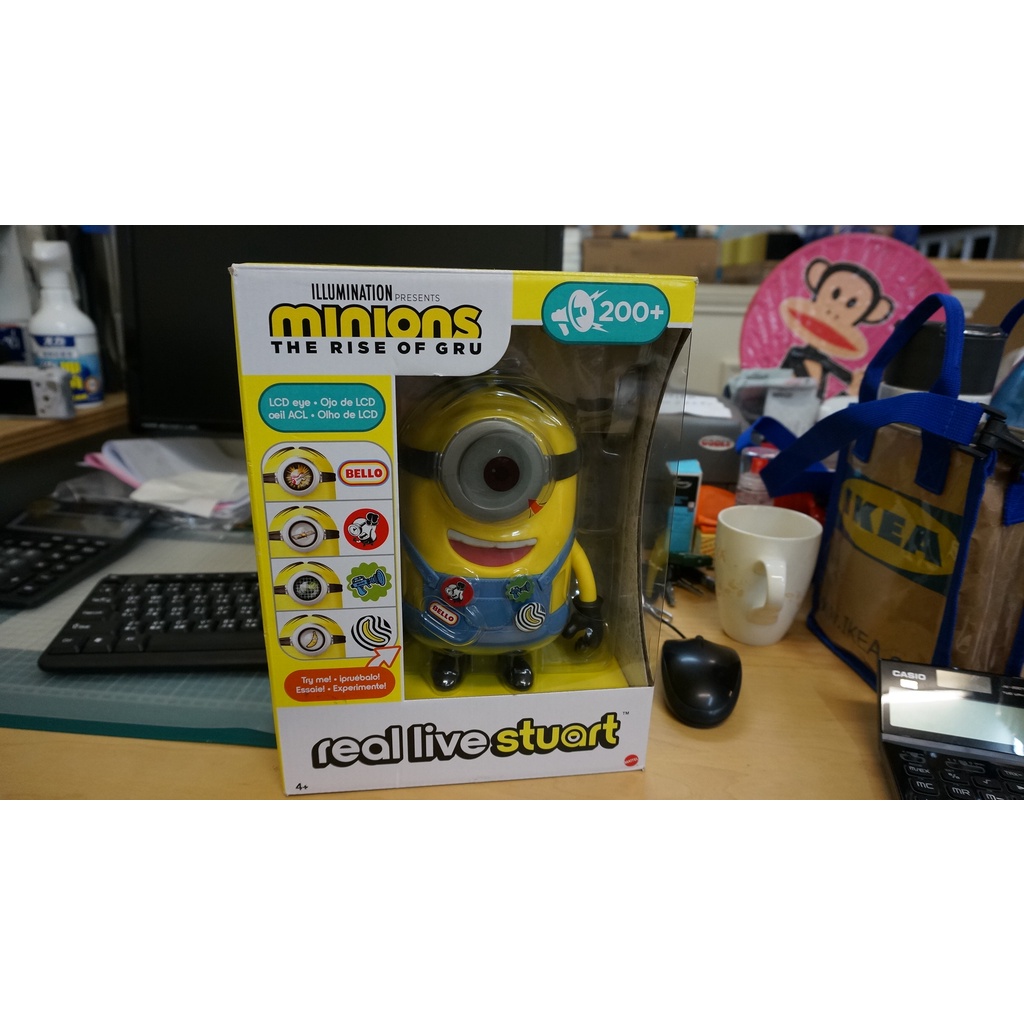 MATTEL 美泰兒  MINIONS 小小兵互動機器人，特價$1,019