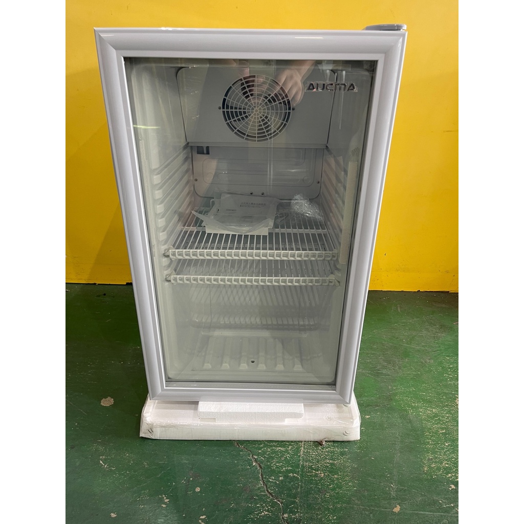 【快速出貨】AUCMA 澳柯瑪桌上型冷藏櫃 小菜櫃 飲料冷藏櫃 營業用玻璃冰箱 桌上型 展示冰箱 單門冰箱 SC-105