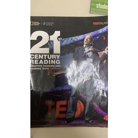大一中級英文課本TEDTALKS 21st century reading 4