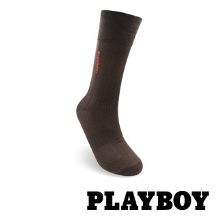 【PLAYBOY】絲光直條素色紳士襪│襪子│男襪│紳士襪│長襪│絲光棉│高含棉異味OUT