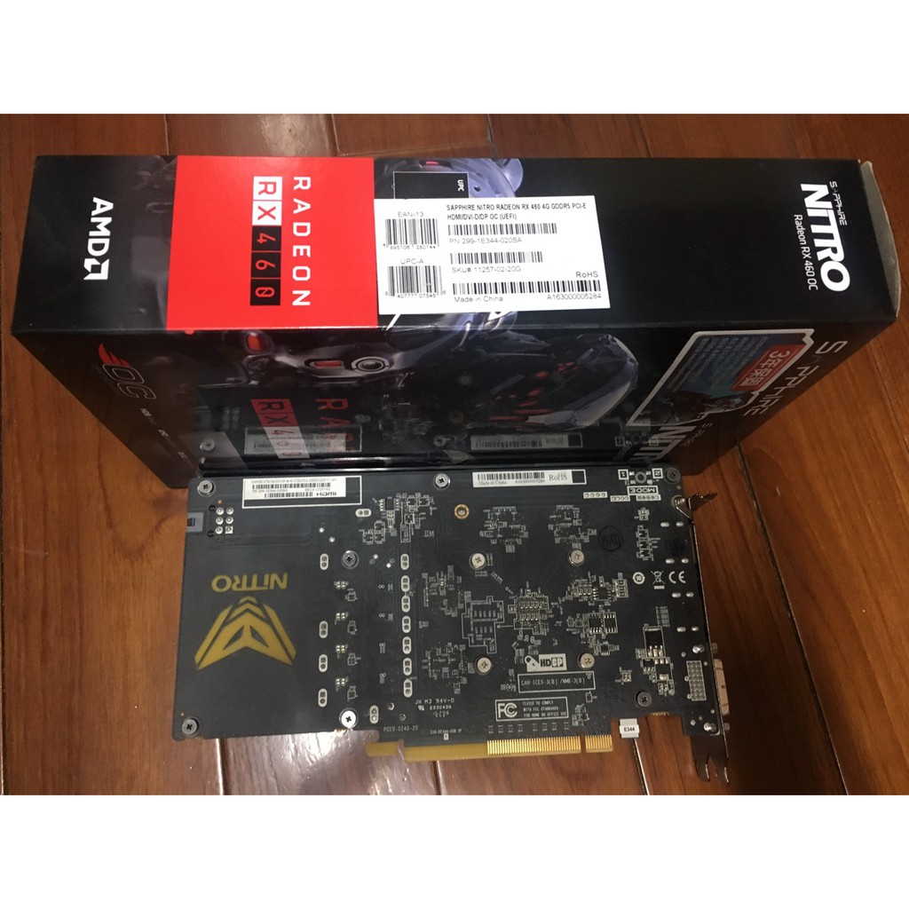 藍寶 RX460 4G D5 OC 保內