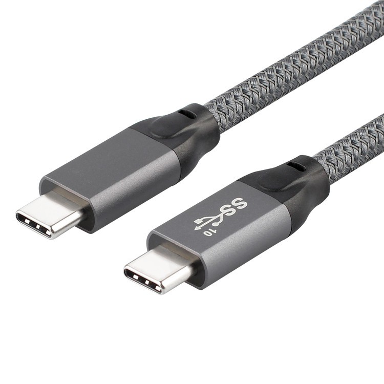 USB3.1 Type-C公對公數據線Gen2 PD快充E-mark 支持雷電3硬盤 滿足100W快充
