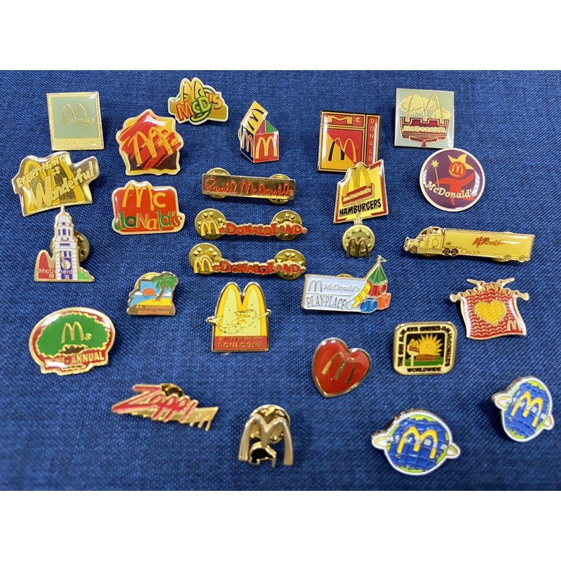 二手個人收藏品 麥當勞系列 胸針 胸章 徽章 pin 絕版品 11