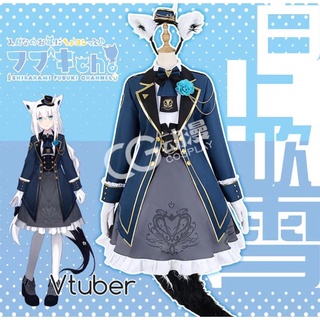 熙夢/CG家【Hololive】vtuber 白上吹雪 cos cosplay女裝訂製•預購代訂、二手現貨