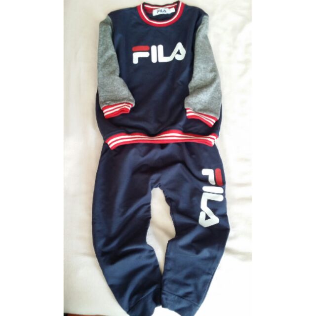 FILA 小童男女童運動休閒服套裝