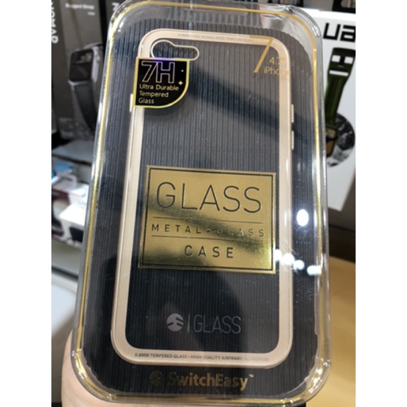 SwitchEasy Glass 玻璃保護殼 i8 8plus各1