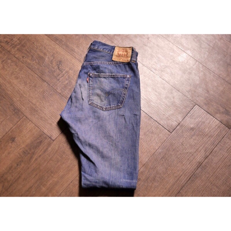 LEVI'S LVC 47501-0149 大E 刷色布邊復刻牛仔褲