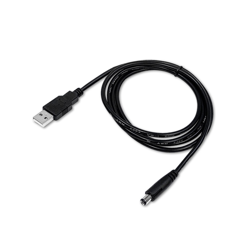 CX USB 線 頭 DC 5.5mm 電源連接線1.5m 5521-015 電源線