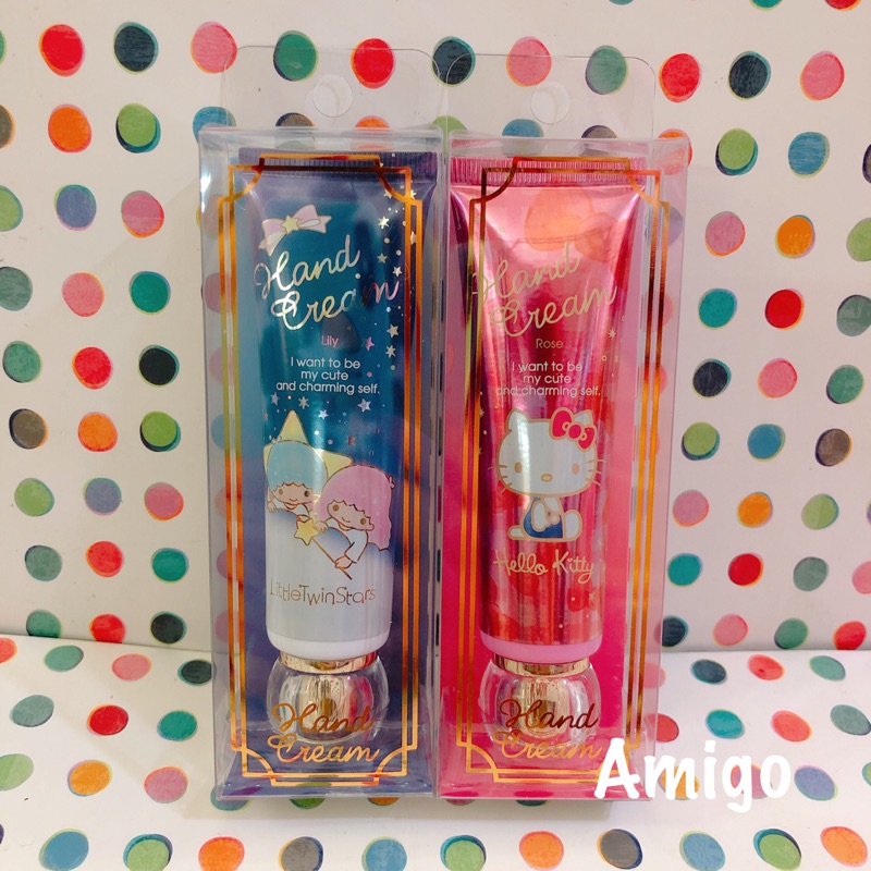 日本 三麗鷗 kikilala 雙子星 雙星仙子 kitty 保濕 護手霜 護手乳 乳液 禮盒 禮物