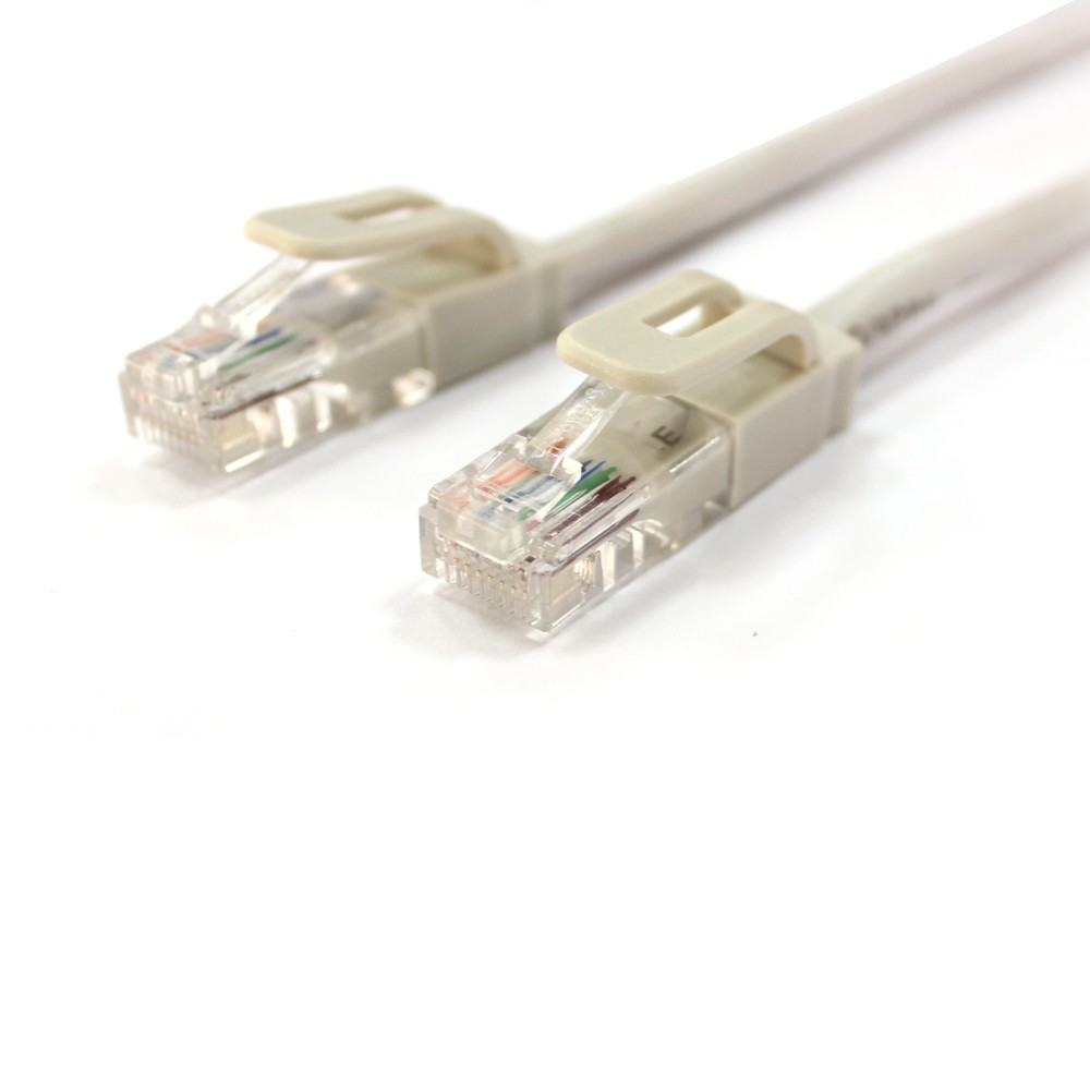 群加 PowerSync CAT 6E 網路線圓線貝吉白1M~10M CAT6E-01N