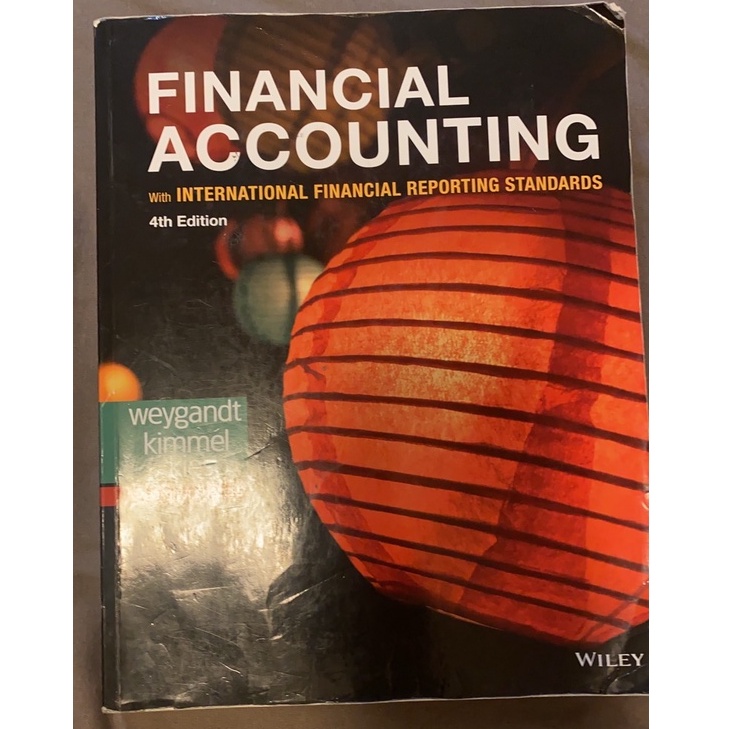 正版原文書 Financial Accounting 4e 第四版 初級會計學 初會