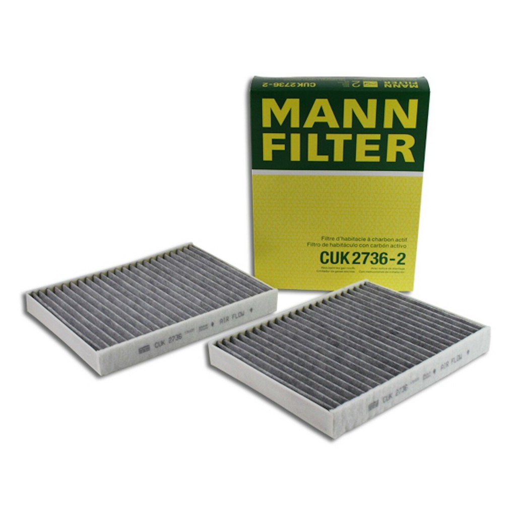 （哈斯商行）MANN 冷氣芯 活性碳 冷氣濾芯 冷氣濾網 CUK2736-2 E39 520 528 530