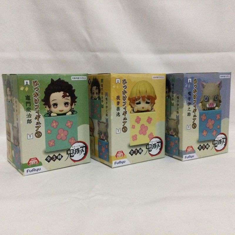 FURYU 鬼滅之刃 探治郎 善逸 伊之助 三入一組 日版  景品【現貨】【TOY JO】