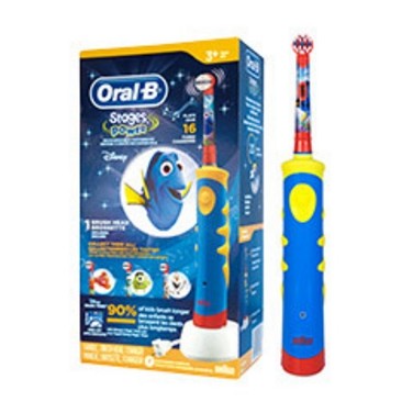 歐樂B 優惠套組 德國百靈Oral-B-迪士尼充電式兒童電動牙刷D10