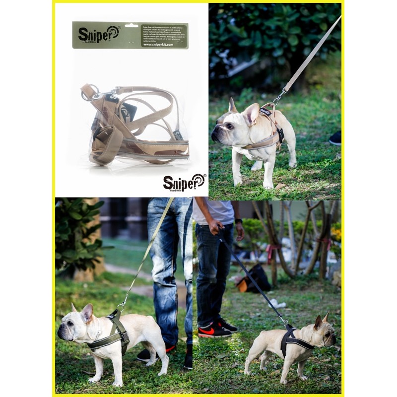 [SNPK] 法鬥牽繩 最好用的狗牽繩 Sniper 狙擊者 寵物牽繩 軍用材質 省力 中小型適用 路上焦點！