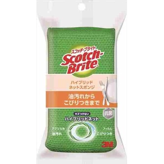 日本 Scotch-Brite 3M 餐具專用 抗菌 餐具 海綿 菜瓜布 洗碗機 不沾鍋 平底鍋 鍋子 盤子 玻璃杯