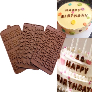 數字字母矽膠巧克力模具蛋糕模具翻糖蛋糕裝飾工具diy巧克力烘焙工具