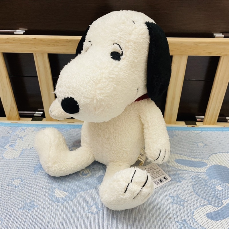 現貨 日本帶回 PEANUTS 史努比 SNOOPY 70年代 豆豆眼 絨毛娃娃 玩偶